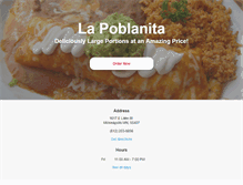 Tablet Screenshot of orderlapoblanitamn.com